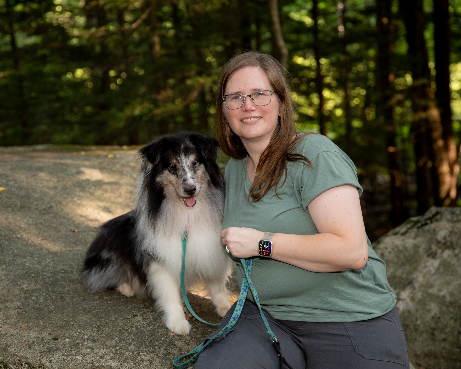 Alexis Soutter, DVM and her sheltie Fizzgig - Pawsome Vet Care - Enfield Connecticut Alexis Soutter, DVM and her sheltie Fizzgig - Pawsome Vet Care - Enfield Connecticut